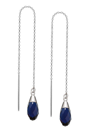 Debra Shepard Swarovski Sapphire Earrings