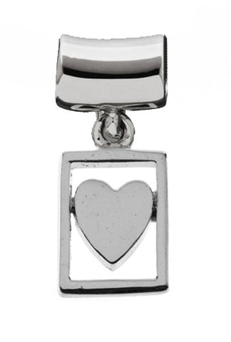 Silver Charms Heart