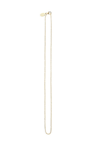 Debra Shepard Ball Chain Gold Necklace - 18